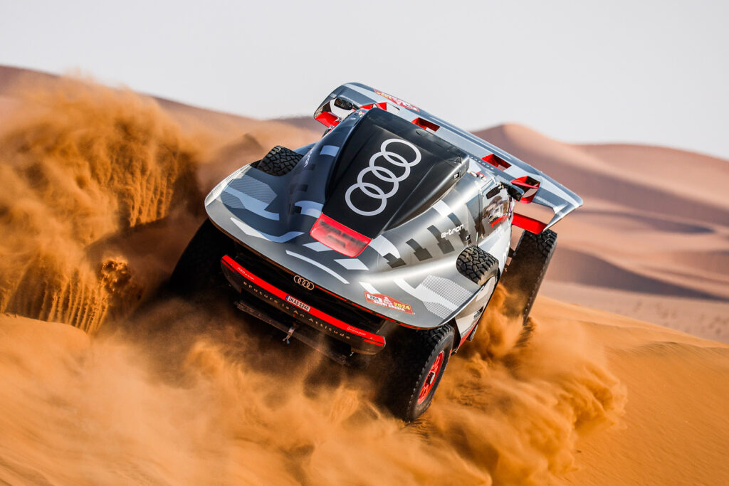 Dakar 2024 Carlos Sainz. Credit: Audi