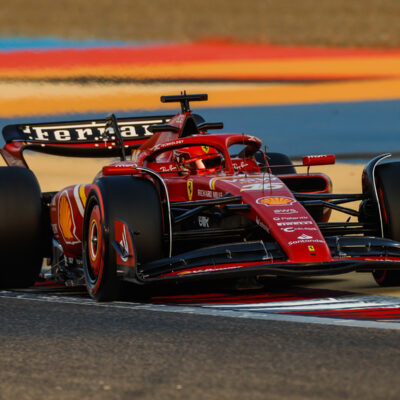 Formel 1 Charles Leclerc Ferrari Bahrain Test 2024