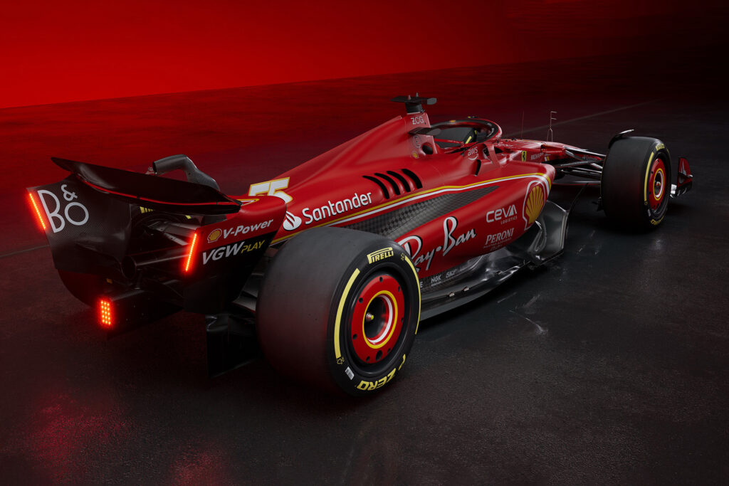 Formel 1 Scuderia Ferrari SF-24 Neues Auto 2024