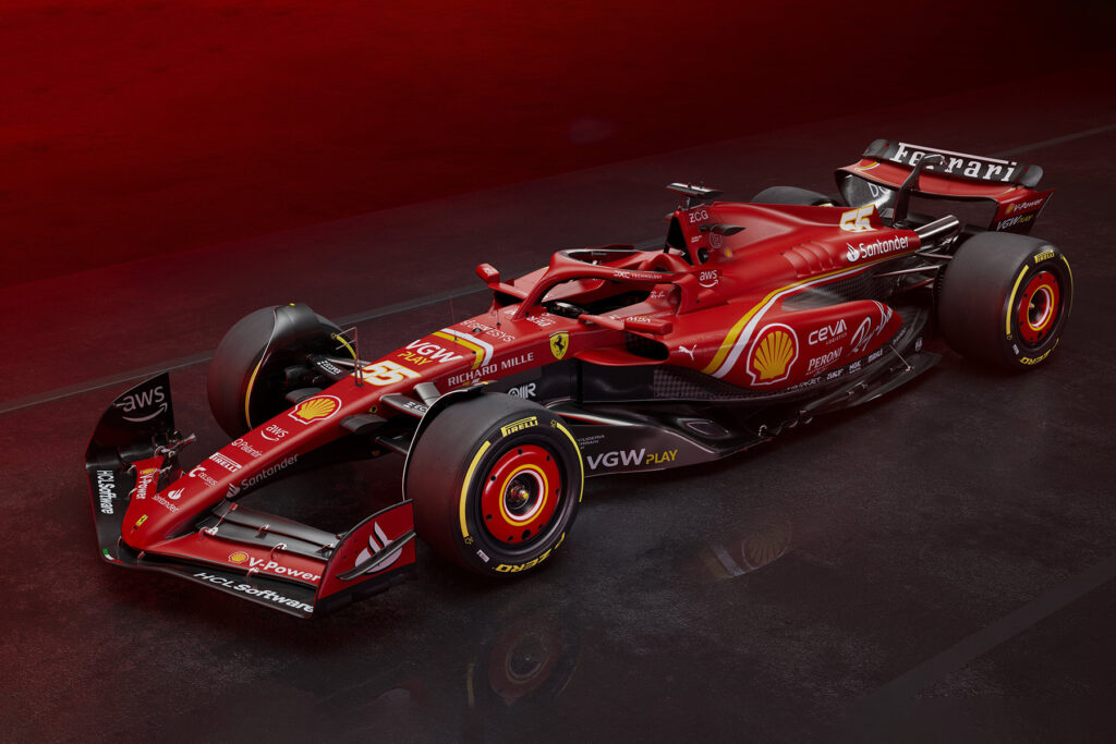 Formel 1 Scuderia Ferrari SF-24 Neues Auto 2024