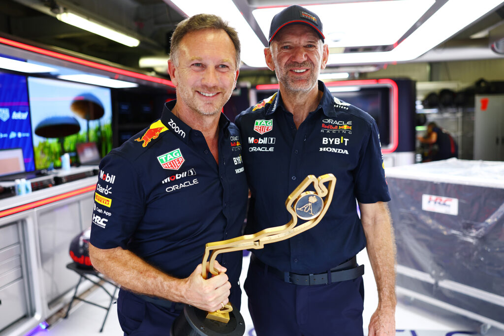 Formel 1 Christian Horner und Adrian Newey Red Bull