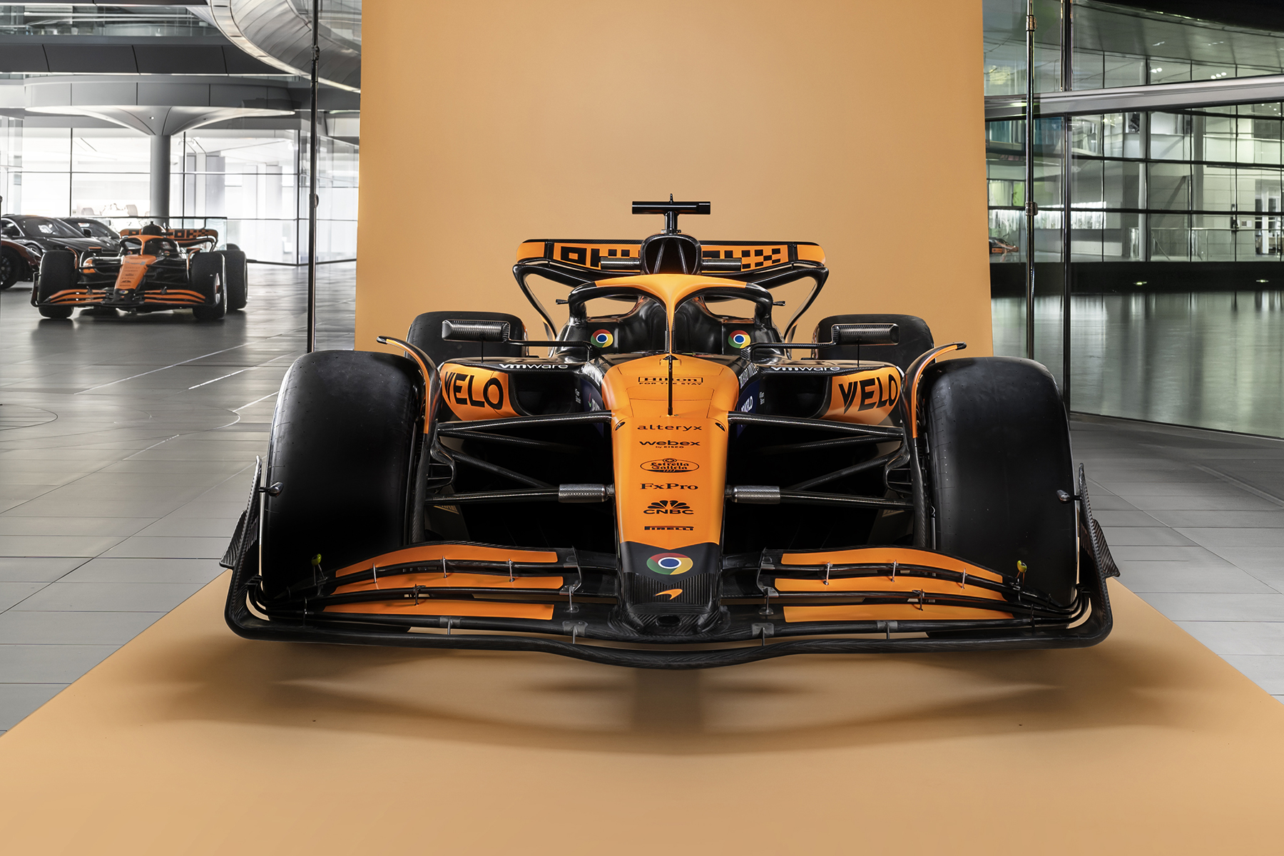 Formel 1 McLaren MCL38 Neues Auto 2024
