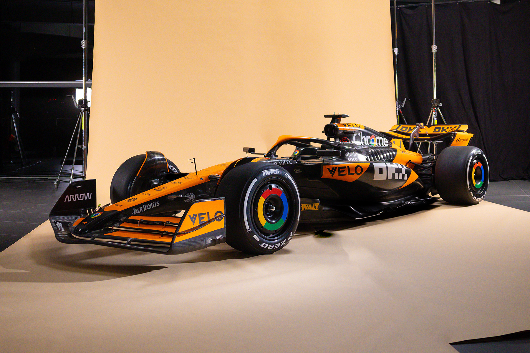 Formel 1 McLaren MCL38 Neues Auto 2024