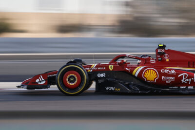 Formel 1 Carlos Sainz Ferrari Bahrain Test
