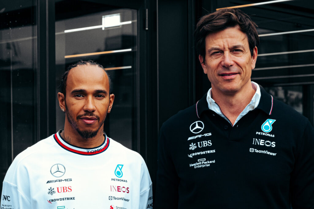 Formel 1 Lewis Hamilton Toto Wolff Mercedes 2023