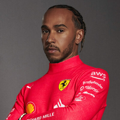 Formel 1 Lewis Hamilton Ferrari Montage 2024