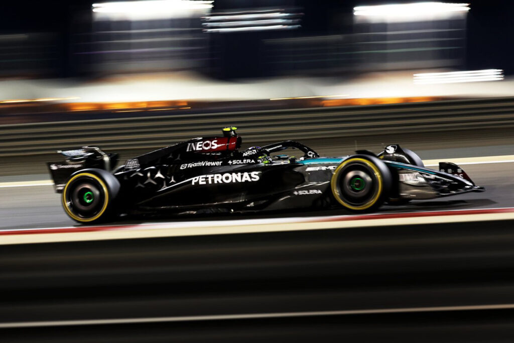 Formel 1 Lewis Hamilton Mercedes Bahrain 2024