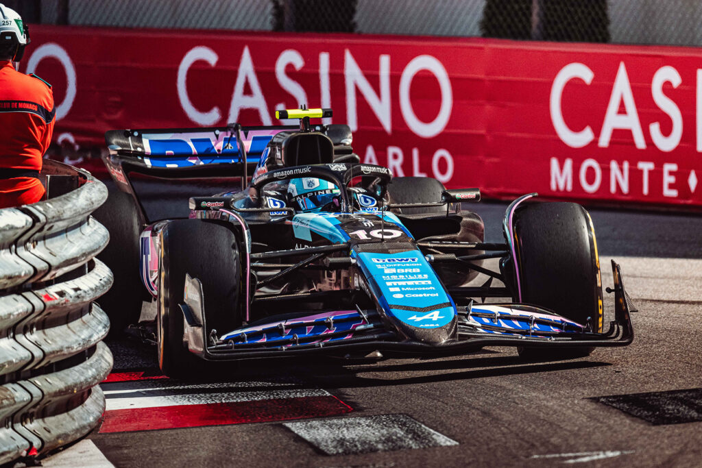 Formel 1 Alpine Monaco 2024
