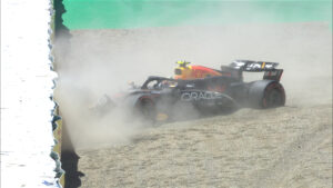 Formel 1 Perez Crash Imola 2024