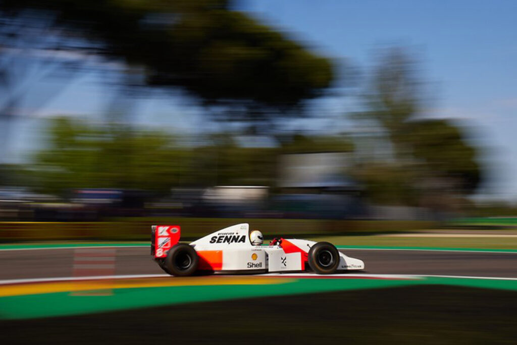 Formel 1 Vettel Senna McLaren Imola 2024