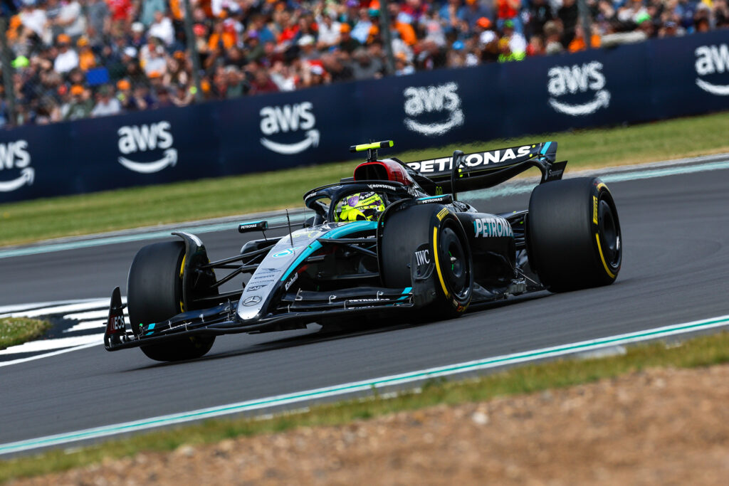 Formel 1 Lewis Hamilton Mercedes Silverstone 2024