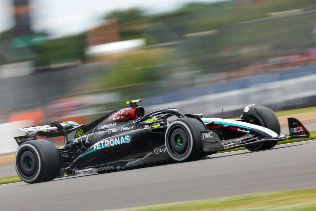 Formel 1 Lewis Hamilton Mercedes Silverstone 2024