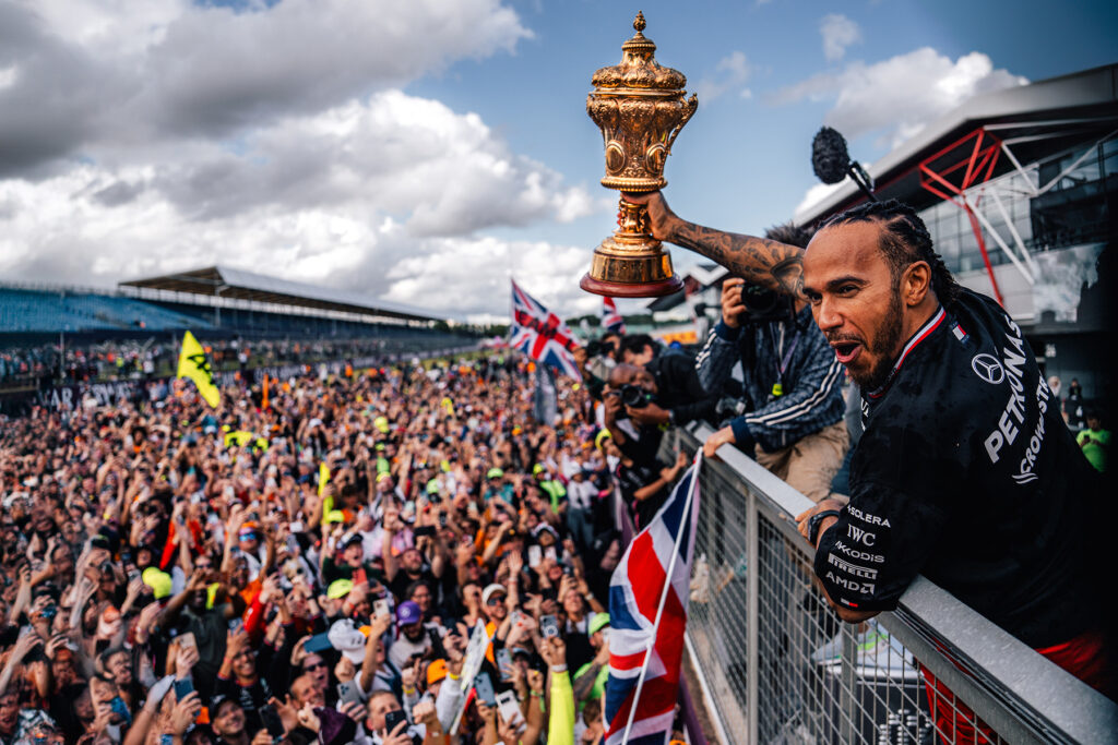 Formel 1 Lewis Hamilton Mercedes Silverstone 2024