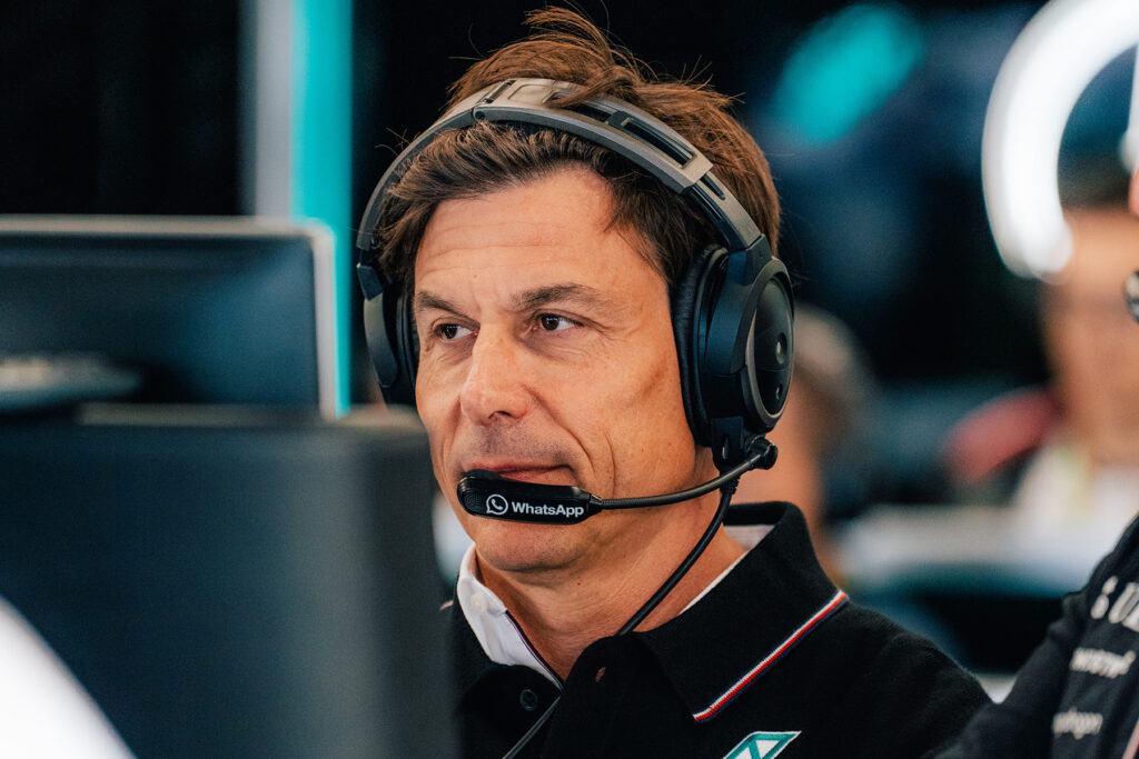 Formel 1 Toto Wolff Mercedes Silverstone 2024