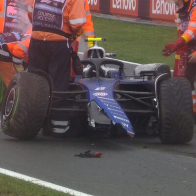 Formel 1 Sargeant Crash Zandvoort 2024