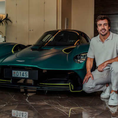 Fernando Alonso Aston Martin Valkyrie 2024