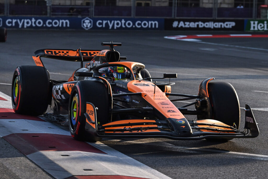 Formel 1 Oscar Piastri McLaren Aserbaidschan Baku 2024