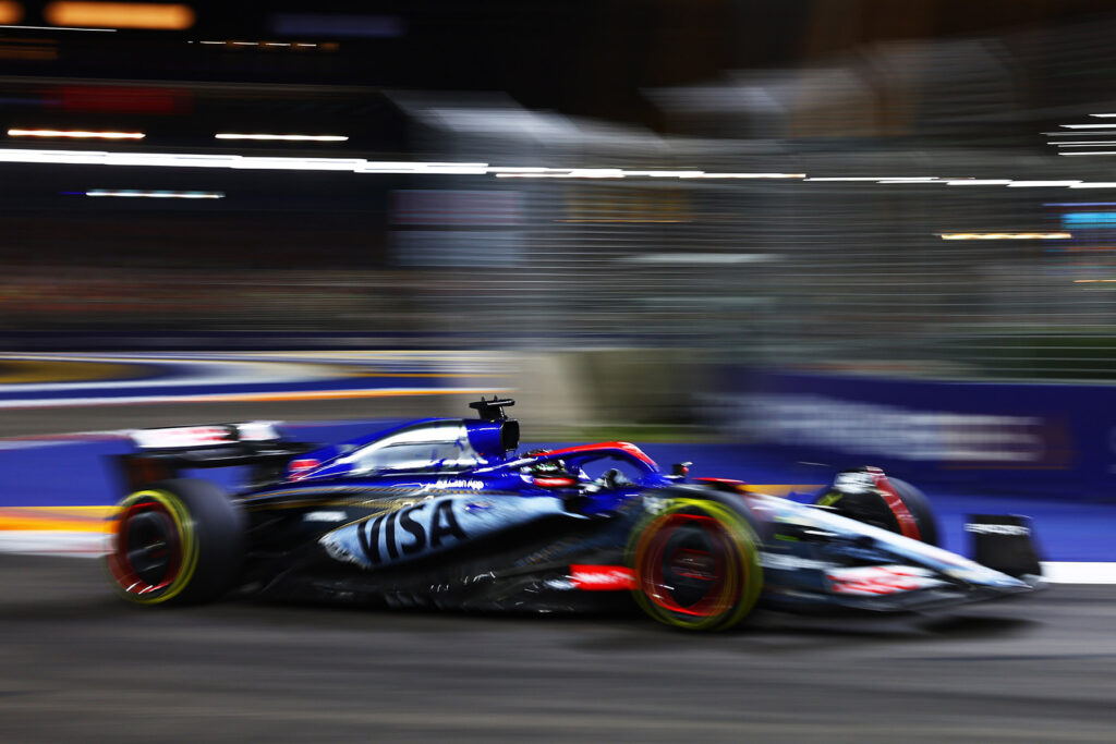 Formel 1 Daniel Ricciardo Racing Bulls Singapur 2024