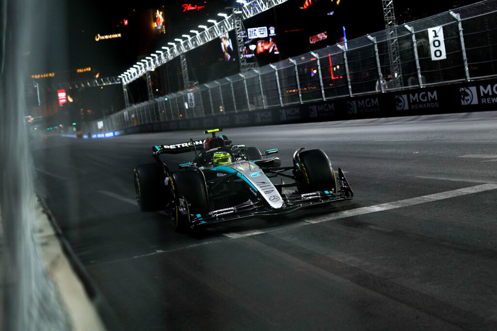 Formel 1 Lewis Hamilton Mercedes Las Vegas 2024