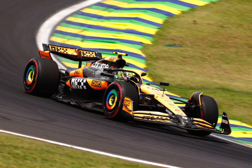 Formel 1 Norris McLaren Brasilien Sprint Sieg 2024