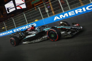 Formel 1 Russell Mercedes Vegas 2024