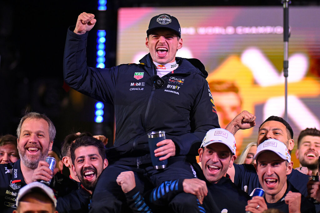 Formel 1 Max Verstappen Red Bull Las Vegas 2024 4. WM Titel