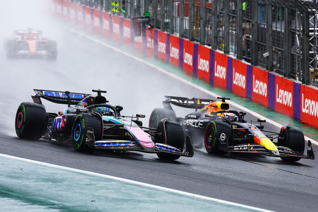 Formel 1 Max Verstappen Esteban Ocon Brasilien 2024