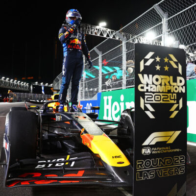 Formel 1 Max Verstappen Red Bull Las Vegas 2024 4. WM Titel