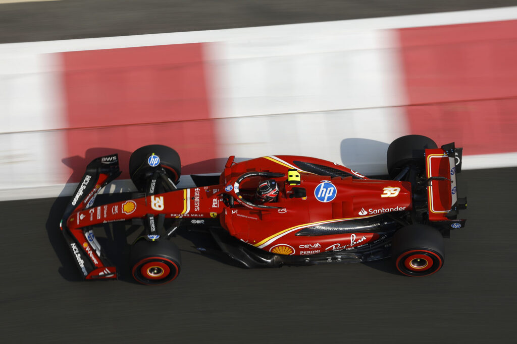 Formel 1 Arthur Leclerc Ferrari Abu Dhabi 2024