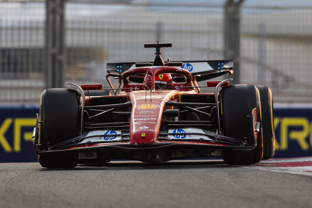 Formel 1 Charles Leclerc Abu Dhabi 2024