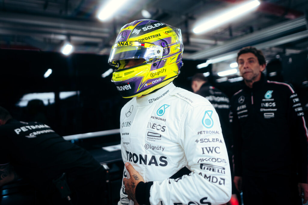 Formel 1 Lewis Hamilton Mercedes Katar 2024