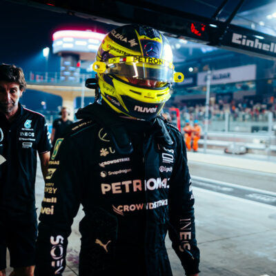 Formel 1 Lewis Hamilton Mercedes Abu Dhabi 2024