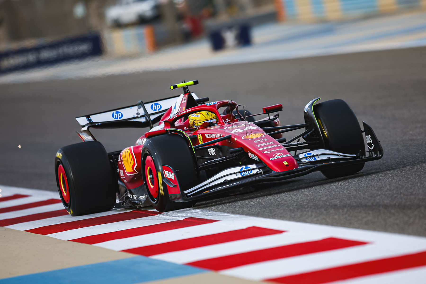 Formel 1 Lewis Hamilton Ferrari Bahrain Test 2025