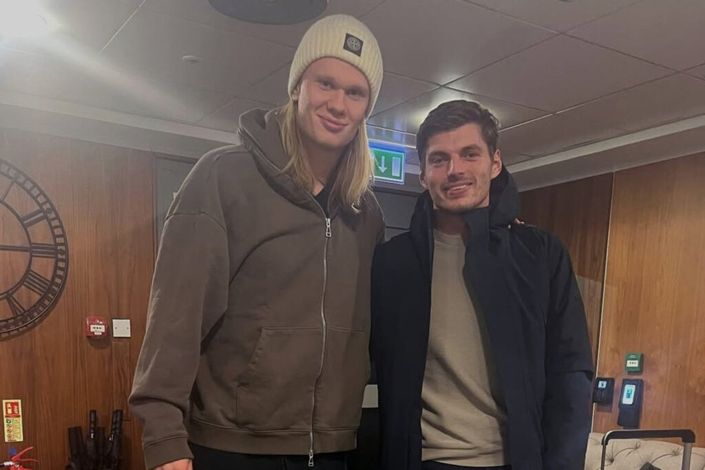 Max Verstappen und Erling Haaland 2025 maxverstappen1