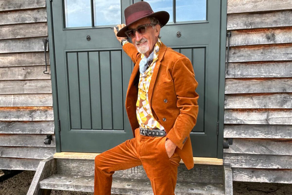Eddie Jordan 24 August in Südafrika vor Auftritt mit Band