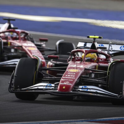 Formel 1 Hamilton Leclerc Ferrari China 2025