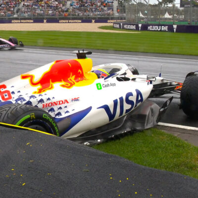 Formel 1 Hadjar Crash Australien 2025