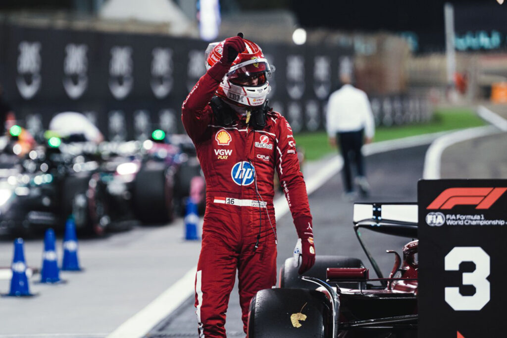 Formel 1 Charles Leclerc Ferrari Bahrain 2025