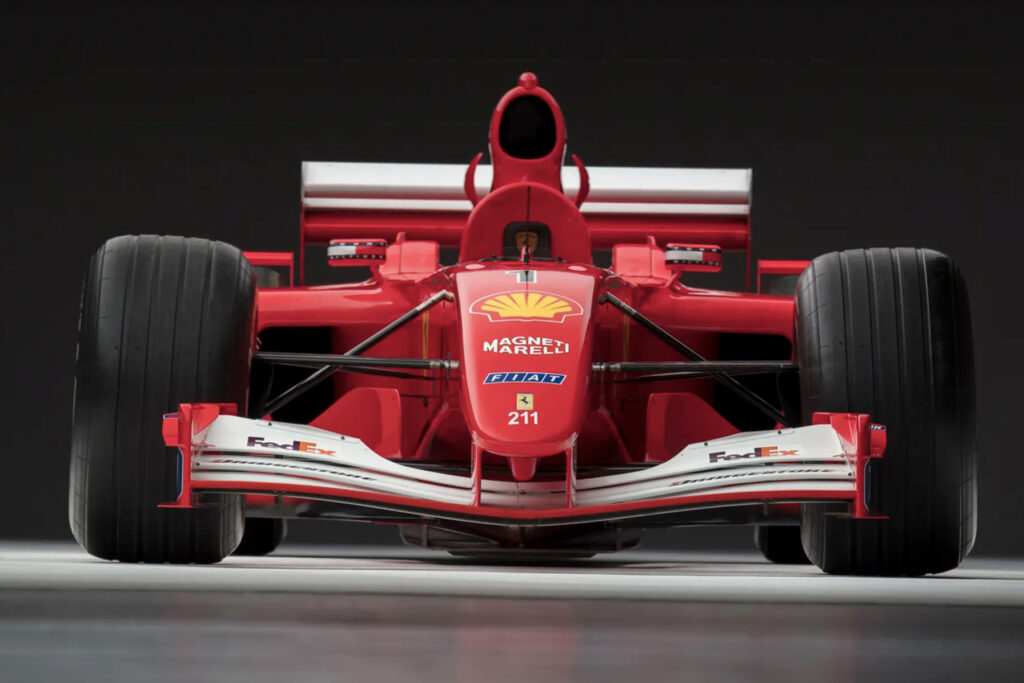 Formel 1 Micheal Schumacher Ferrari F2001 Monaco Sieger Auto
