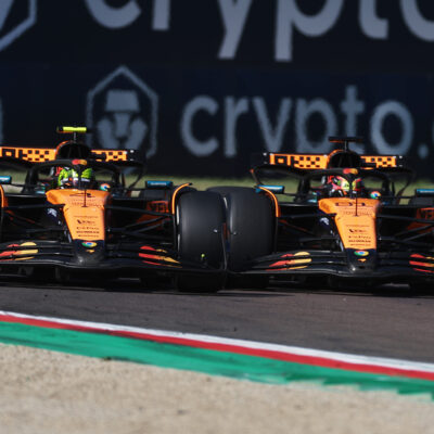 Formel 1 Oscar Piastri und Lando Norris McLaren Imola 2025