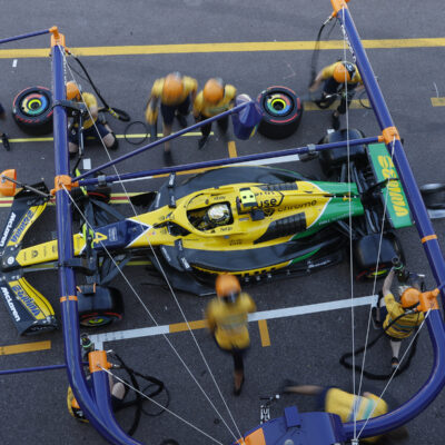 Formel 1 Monaco Boxenstopp