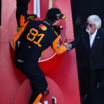 Formel 1 Bernie Ecclestone und Oscar Piastri Spielberg 2025