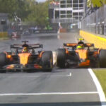 Formel 1 Norris Piastri McLaren Crash Kanada 2025