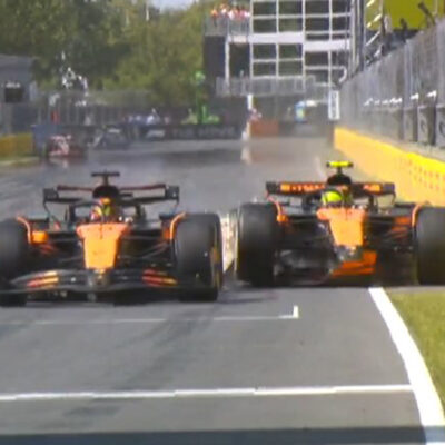 Formel 1 Norris Piastri McLaren Crash Kanada 2025