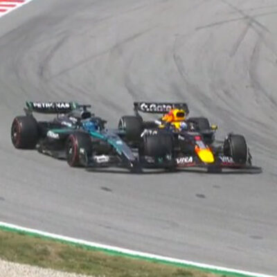 Formel 1 Russell Verstappen Barcelona 2025
