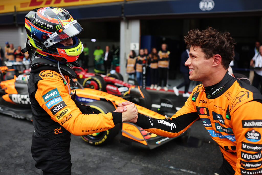 Formel 1 Oscar Piastri McLaren Spa 2025
