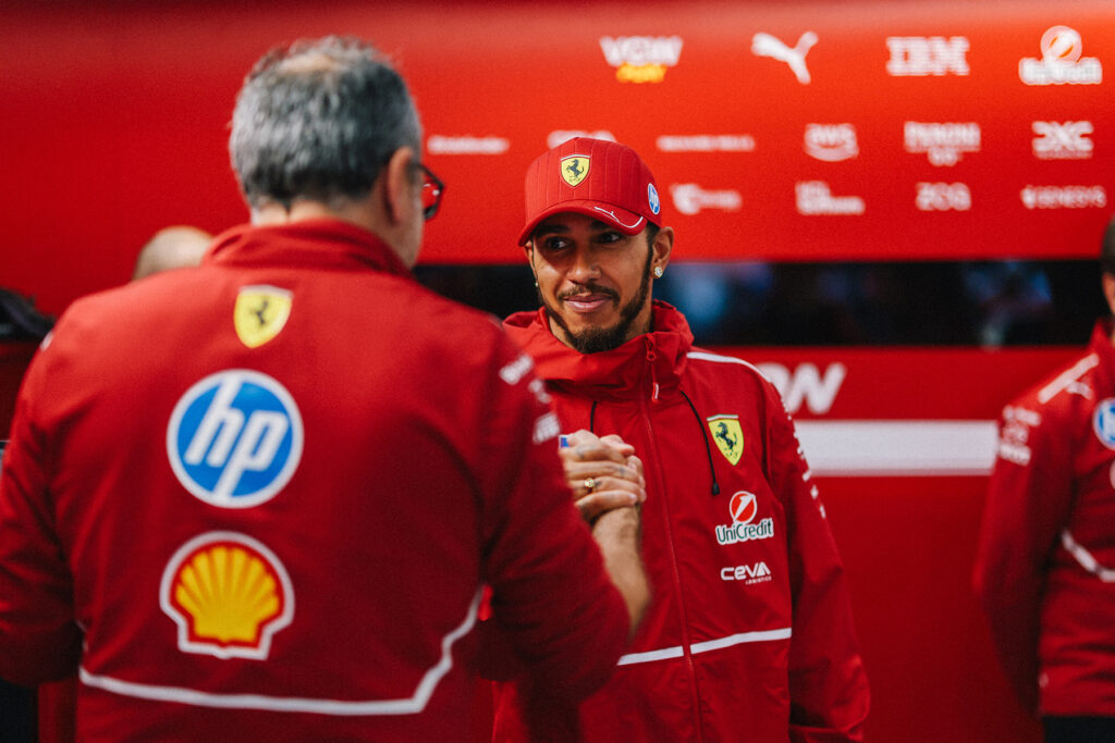 Formel 1 Lewis Hamilton Ferrari Spa 2025