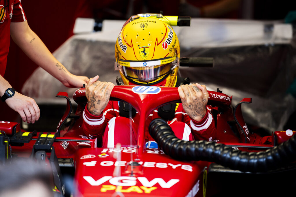 Formel 1 Lewis Hamilton Ferrari Spa 2025