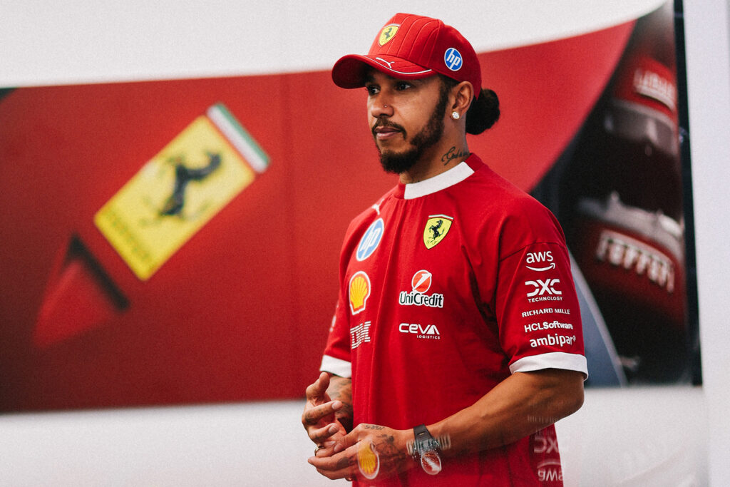 Formel 1 Lewis Hamilton Ferrari Spa 2025
