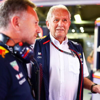 Formel 1 Christian Horner und Dr. Helmut Marko Red Bull